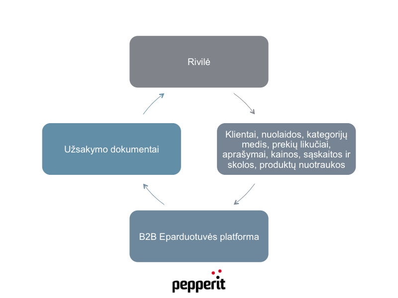 Elektroninė parduotuvė integruoja Rivilės duomenis